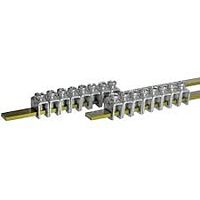 Набор из 2-х N + E шин FMCE43, 3x10mm с 8 клеммн., L=2 секции FMCE 43 | код 2CMA191080R1000 | ABB