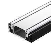 Профиль STRETCH-41-CEIL-CENTER-2000 BLACK L2000 алюм. Arlight 055206