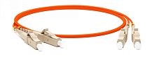 Патч-корд волоконно-оптический (шнур) MM 62.5/125 LC-LC 2 мм duplex LSZH 20 м, Hyperline FC-D2-62-LC/PR-LC/PR-H-20M-LSZH-OR | код 236758 | Hyperline
