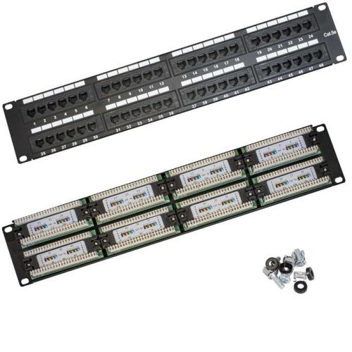 Патч-панель RUICHI RH-PP2U48U5E | код 113534 | Ruichi