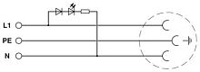 Розетка EO-J/PT/LED/GN | код 0804108 | PHOENIX CONTACT