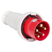 Вилка переносная 045 3Р+РЕ+N 125А 380В IP67 | код. ps-045-125-380 | EKF