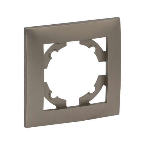 Валенсия Рамка 1-местная кашемир | код EWM-G-301-40 | EKF фото 3