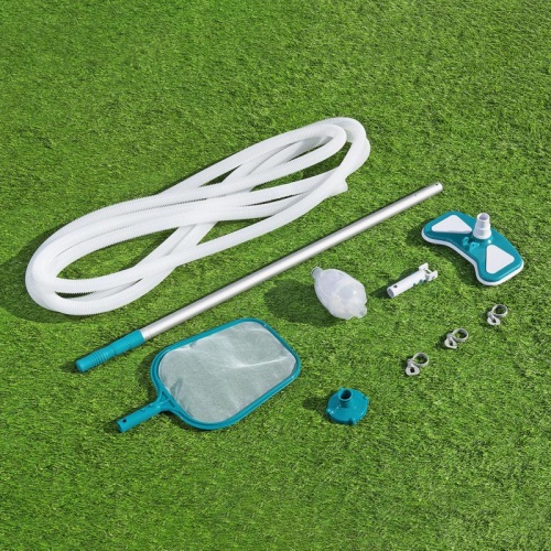 Набор для бассейнов: сачок; щетка для чистки дна и стенок INTEX 6941607346785 фото 2