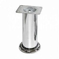 Ножка металл.круглая, нерегулир, D60х710мм, хром - накл. Tech-Krep | код 127487 | Tech-KREP