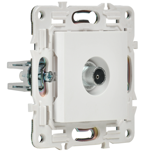 SKANDY Розетка TV оконечная SK-A12W арктический белый IEKновинка | код SK-A10-O-K01 | IEK фото 3