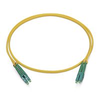 Cabeus FOP(d)-9-LC/APC-LC/APC-1,5m Шнур оптический duplex LC/APC-LC/APC 9/125 sm 1,5м LSZH | код 8222c | Cabeus