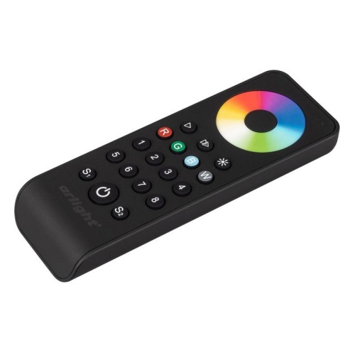Пульт SMART-R43-RGBW Black (8 зон, 2.4G) (ARL, -) | код 31953 | Arlight
