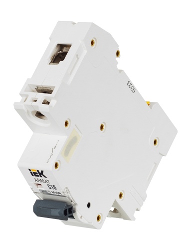 ARMAT Автоматический выключатель M10N 1P C 16А | код AR-M10N-1-C016 | IEK  фото 4