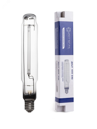 Лампа ДНаТ 1000 Вт Е40 (10) | код 35937 | ИНТЕГРА