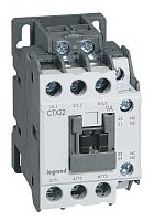 CTX3 Контактор 3п 9А 1НО1НЗ 24В DC | код 416081 | Legrand