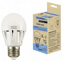 Лампа Народная светодиодная НЛ-LED-A60 5 Вт-6000 К-Е27 (60х105) | код. SQ0340-0102 | TDM