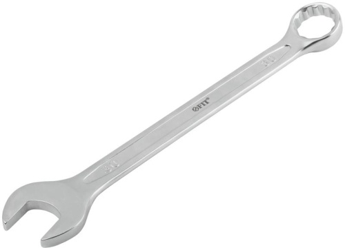 Ключ комбинированный усиленный "Гранд" CrV холодный штамп 30мм FIT 63295 фото 2 Ключ комбинированный усиленный "Гранд" CrV холодный штамп 30мм FIT 63295 фото 2