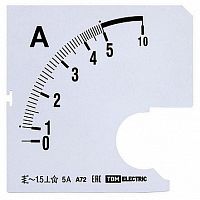 Шкала Ш72 5/5А-1,5 (для А72 Х/5А) | код. SQ1102-0253 | TDM