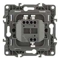 Выключатель, 10АХ-250В, б.л., Эра12, шампань,12-1001-04 | код Б0014630 | ЭРА