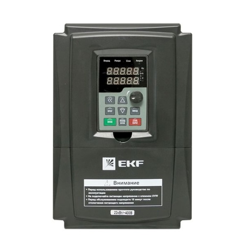 Преобразователь частоты 22/30кВт 3х400В с торм, модулем VECTOR-100 PROxima | код VT100-022-3B | EKF фото 4