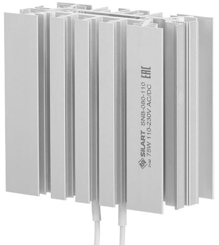 Нагреватель конвекционный SILART, 75 Вт 110-230 V AC/DC | код SNB-080-110 | SILART