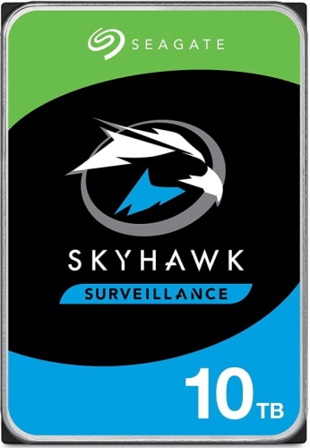 Жесткий диск Seagate SATA-III 10TB ST10000VE001 Surveillance SkyHawkAI 512E (7200rpm) 256Mb 3.5 | код 1727921 | Seagate