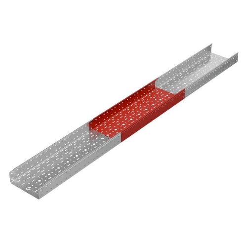 Лоток листовой перфорированный 300х100 L2000 1.2мм "Быстрый монтаж ПЛЮС" LPplus100-300-1.2-2000 HD КМ PL2987 фото 3