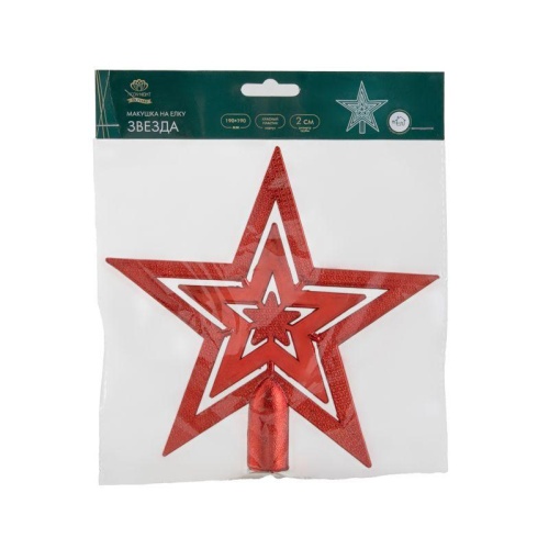 Фигура "Звезда" 20см IP20 на елку красн. Neon-Night 501-005 фото 4 Фигура "Звезда" 20см IP20 на елку красн. Neon-Night 501-005 фото 4