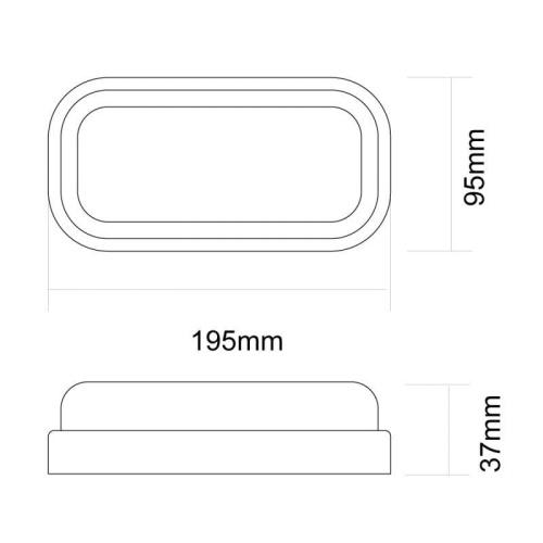 Светильник светодиодный ЖКХ 18Вт 6500К IP65 220В влагозащ. овал LBF-0903 C01 Ultraflash 15350 фото 2 Светильник светодиодный ЖКХ 18Вт 6500К IP65 220В влагозащ. овал LBF-0903 C01 Ultraflash 15350 фото 2
