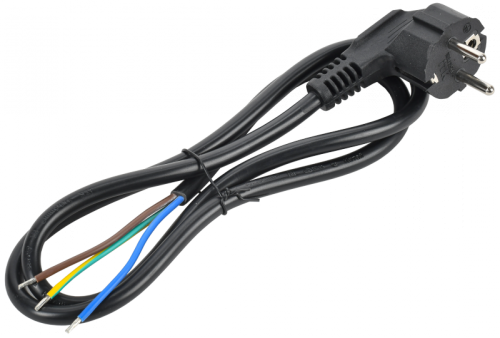 ITK Кабель электропитания PDU 3х1,5 1М Schuko-б/р | код PC-D-1M | ITK by IEK