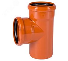 Тройник наружной канализации 87 град. 250х160 | код 224420 | Ostendorf