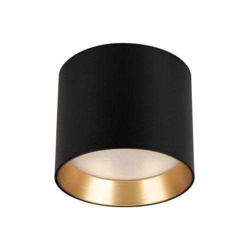 Светильник светодиодный SP-BISCOTTO-R90-8W Warm3300-MIX BK-GD 80deg 230В IP54 8Вт 3300К метал. Arlight 055025