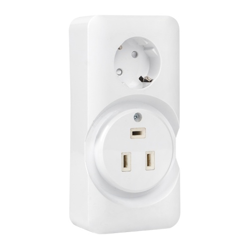 Розетка двойная (РШ/евро) 32А/16A 250В 2P+PE бел, | код AS-250-32/16-O | EKF Розетка двойная (РШ/евро) 32А/16A 250В 2P+PE бел, | код AS-250-32/16-O | EKF