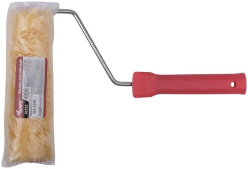 Валик 180мм d40/76мм ворс 18мм бюгель 6мм стержневая система полиакрил. нитяной КУРС 02532 фото 3