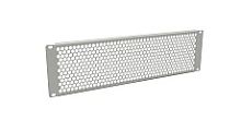 Hyperline BPD-3-RAL7035 Фальш-панель перфорированная на 3U, цвет серый (RAL 7035) | код 483502 | Hyperline