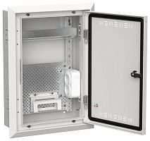 TITAN 5 Корпус мультимедиа ЩРв-24 (1х24) 505х365х130мм IP30 белый IEK | код TI5-51-V-024-30 | IEK