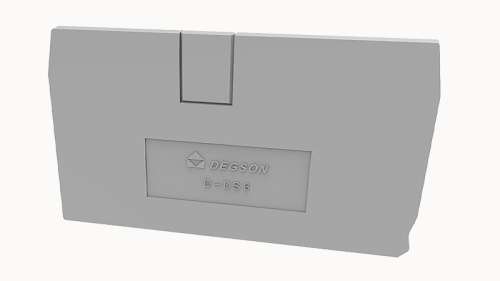 D-DS6-01P-1C-00Z(H), Концевая крышка, для DS6, жел-зел, шт | код 11060000177 | DEGSON
