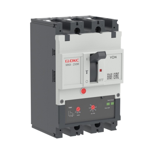 Авт. выкл. YON pro MNX250M 3P 250A 100kA при AC415V расц. TMM | код MNX250M3PTMM0250 | DKC