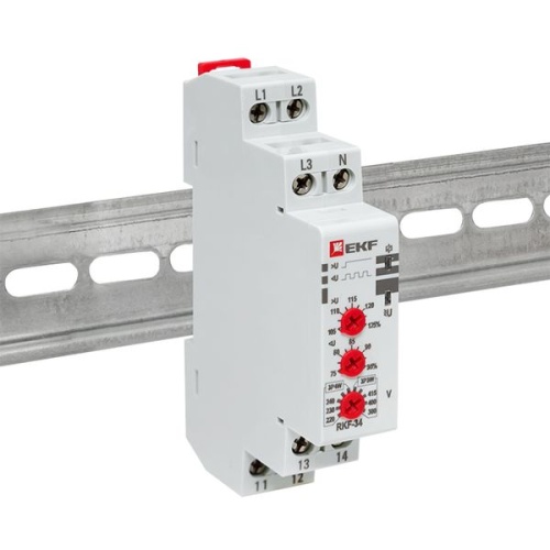 Реле контроля фаз RKF-34 PROxima | код rkf-34 | EKF фото 4