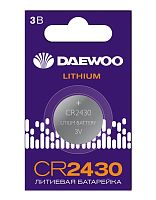 Элемент питания литиевый CR2430 3В BL-1 (блист.1шт) DAEWOO 5058071