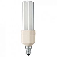 Лампа энергосберегающая (КЛЛ) MASTER PL-E 11Вт 230-240В E14 2700K PHILIPS | код 871150026377300 | PHILIPS