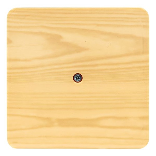 Коробка разветвительная KMP-030-032 (100х100х28) светлое дерево PROxima | код plc-kmr-030-032-s | EKF фото 4