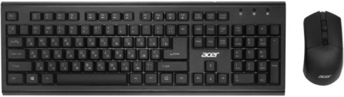 Клавиатура + мышь Acer OKR120 клав:черный мышь:черный USB беспроводная (ZL.KBDEE.007) | код 1545800 | ACER