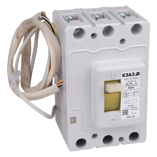 Автоматический выключатель ВА57-35-844610-200А-1000-220DC-УХЛ3-КЭАЗ (1 шт.) КЭАЗ | код 233152 | КЭАЗ