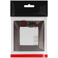 Рамка для розеток и выключателей Серия 12 12-5201-13 на 1 пост, Классик, бронза | код Б0067728 | ЭРА