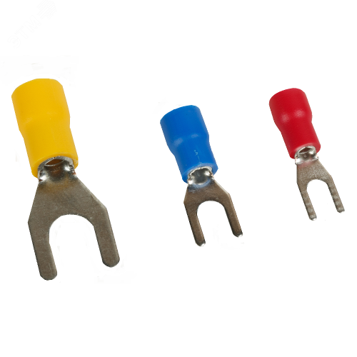 Наконечник вилочный НВИ OptiKit T-V-PVC-2-5(100шт) | код 278059 | КЭАЗ