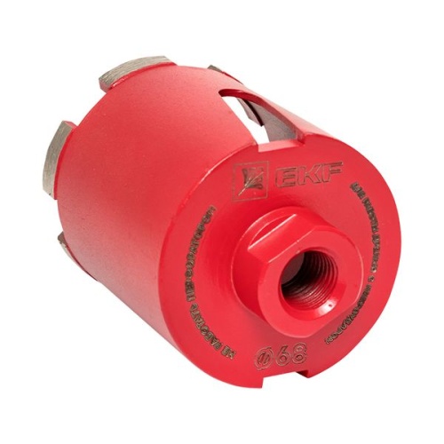 Коронка алмазная для дрелей с микроударом DCH-68MH Micro Hit Laser M16 Professional | код dch-68-mh-m16 | EKF фото 4