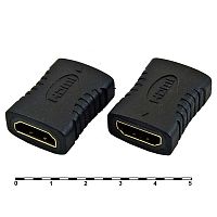 Разъём HDMI/DVI RUICHI HDMI F/F (HAP-004), чёрный | код 84676 | Ruichi