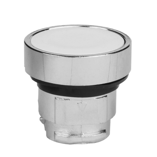 Головка кнопки OptiSignal D22 A4-P-1 белая металл ZB4BA1 | код 332212 | КЭАЗ