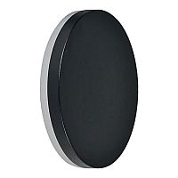 Светильник светодиодный уличный ДБУ-12w 4000К IP54 круглый черный | код 6319 | Feron