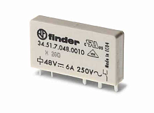 Реле для печатного монтажа ультратонкие твердотельные реле 2A-24VDC 60VDC | код 348170609024 | FINDER