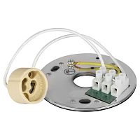 Светильник настенно-потолочный спот OL21 BK MR16/GU10, черный, поворотный лампа MR16 ( в комплект не входит) | код Б0054393 | ЭРА