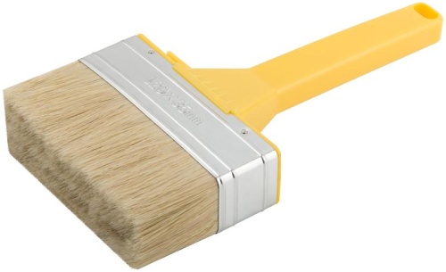 Макловица натуральная светлая щетина сплошной пластиковый корпус полая ручка "мини" 35х125мм FIT 01648 фото 2