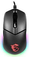 Мышь MSI Clutch GM11 черный оптическая (5000dpi) USB (5but) | код 1391854 | MSI
